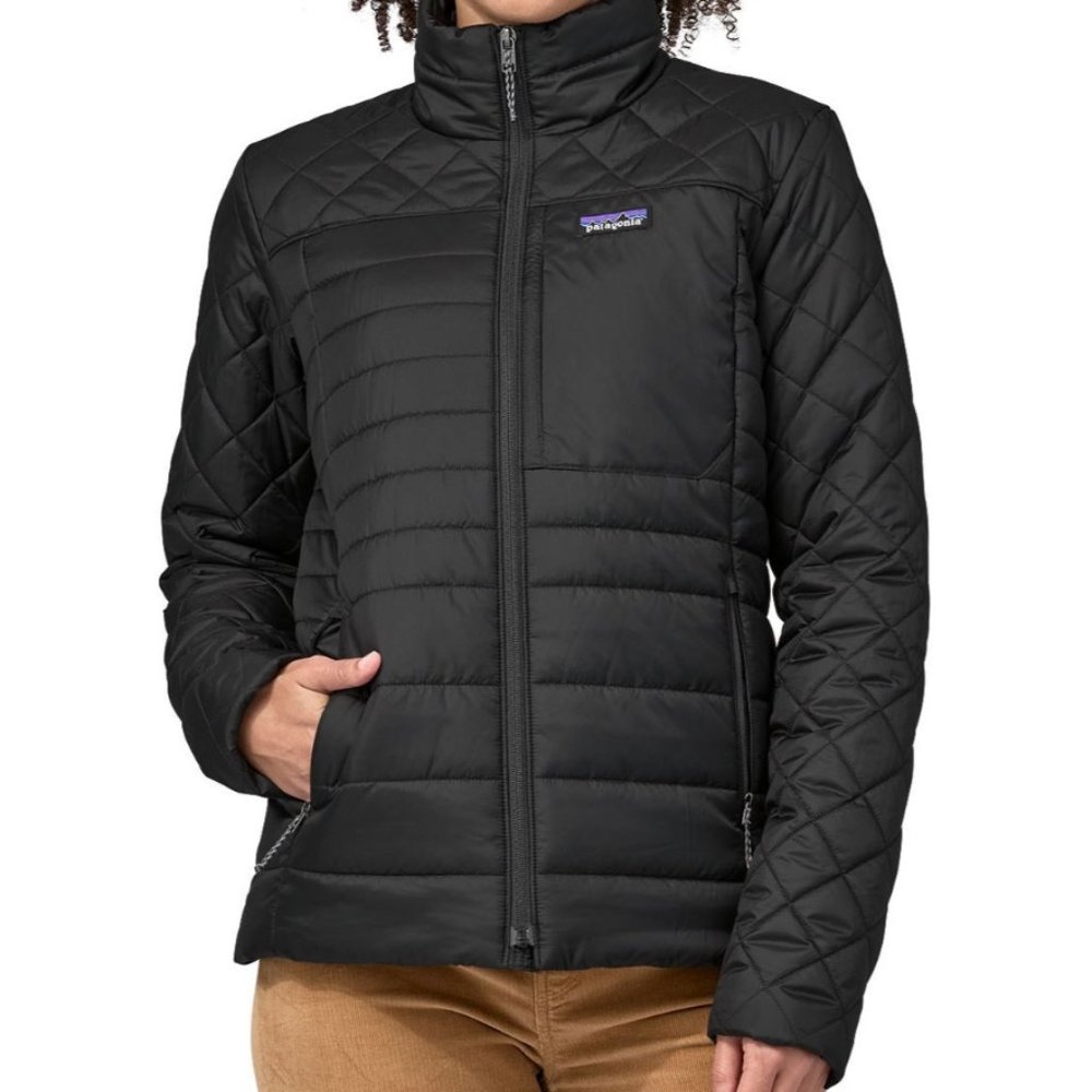 NWT Patagonia women's radalie jacket black medium